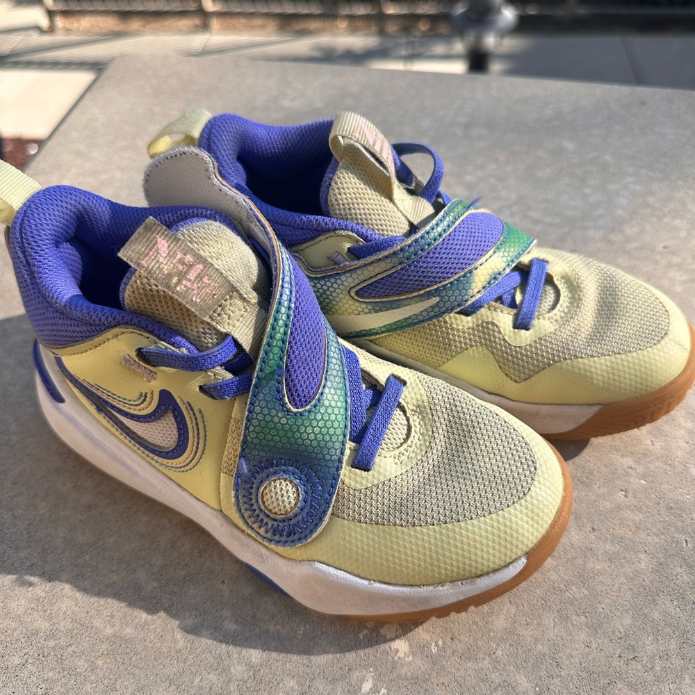 Nike Team Hustle D11 Green & Blue Basketball shoes ✨